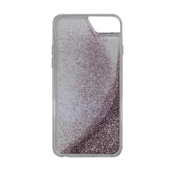 🟣[onn] BNIB Rose Gold Glitter Waterfall iPhone 6/6s/7/8 Case - Picture 3 of 7